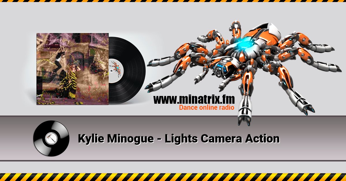 Kylie Minogue - Lights Camera Action  