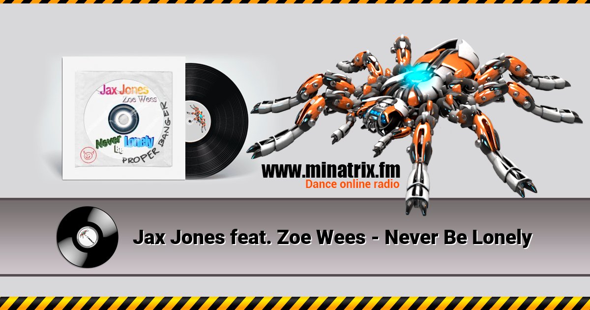 Jax Jones feat. Zoe Wees - Never Be Lonely  